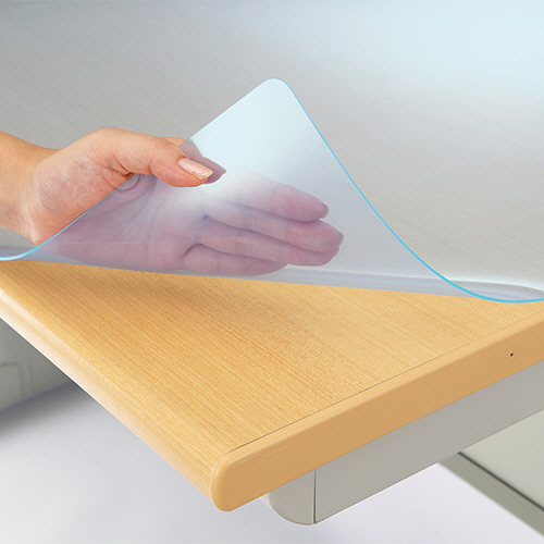 ﾃﾞｽｸﾏｯﾄ 再生ｵﾚﾌｨﾝ製 光沢仕上 ｼﾝｸﾞﾙ 1590×590×1.5mm 1枚画像