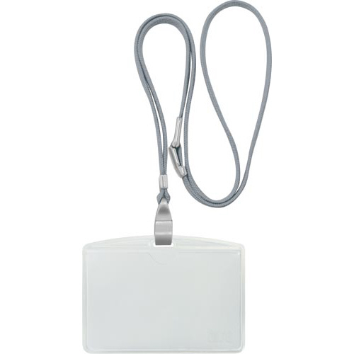 吊下げ名札抗菌タイプ１０個入グレー画像