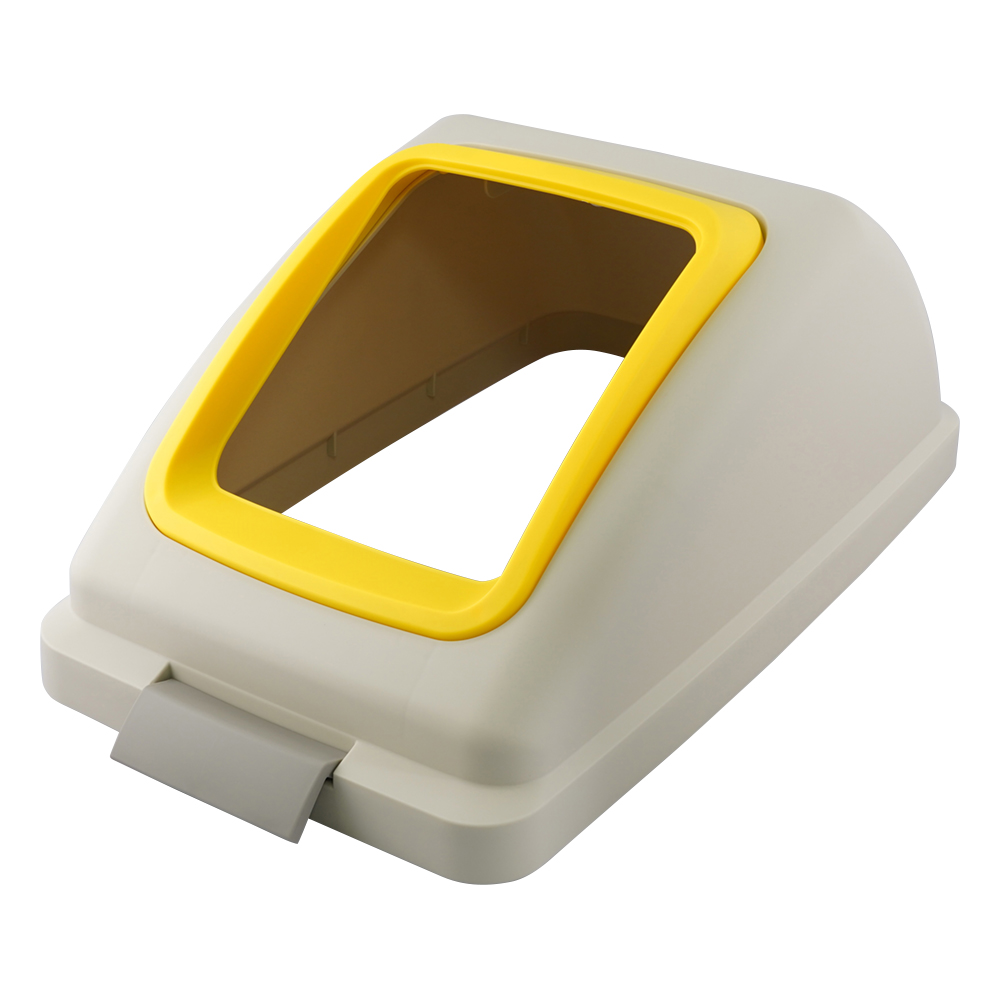 分別ゴミ箱（リサイクルトラッシュ） ECO-50用フタ 黄画像