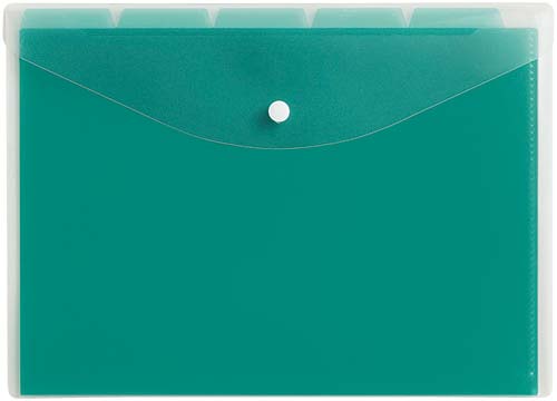 ホルダーケースＫ２（５山インデックス付）Ａ４緑６冊画像