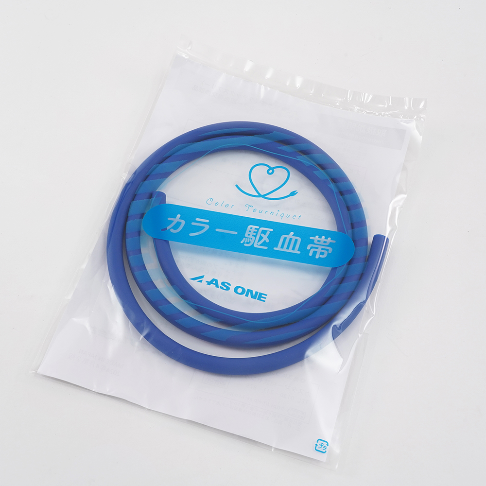ナビス駆血帯 ラテックスフリー 替えチューブ 1m ブルー画像