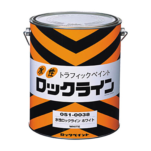 路面表示用塗料　ロックライン(水性)　ホワイト　3L　1缶画像