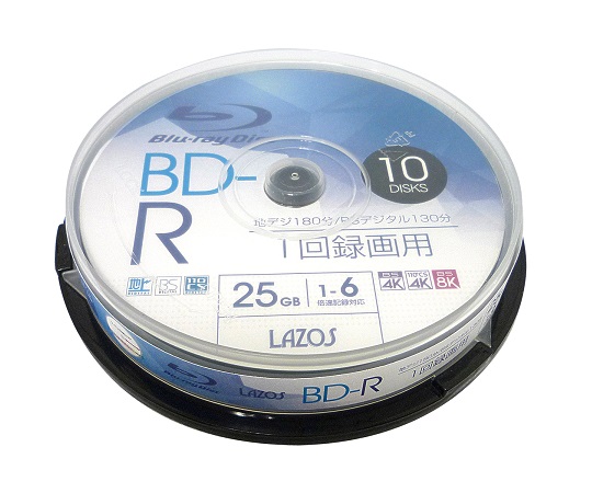 ブランクメディアディスク　BD-R　10枚スピンドル画像