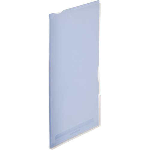 スーパーハードホルダー（透明・マチ付）青画像