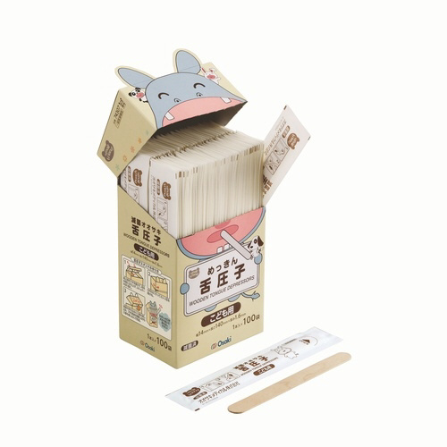 ＳＦ滅菌オオサキ舌圧子　こども用　１００本入×２