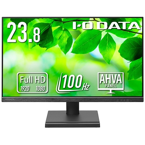 100Hz対応　23.8型ワイド液晶ディスプレイ　ブラック　5年保証　1台画像