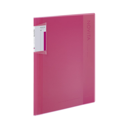 〈ノビータ〉（固定式）Ａ４縦４０枚ピンク画像