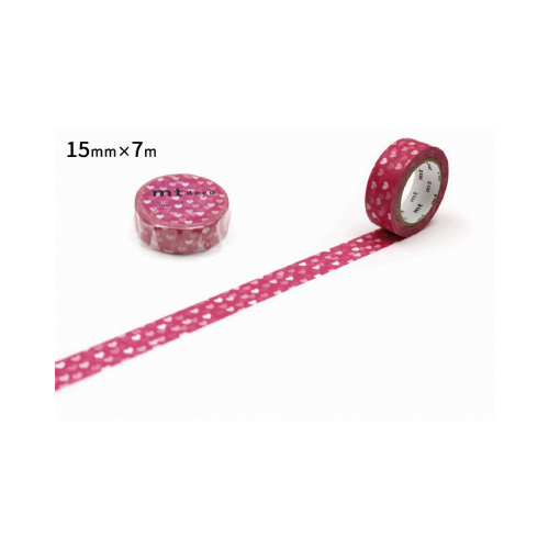 ｍｔ　１Ｐ　ハート・スポット　マスキングテープ画像