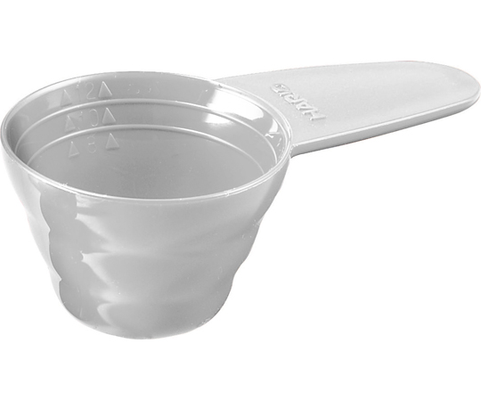 V60コーヒーサーバー02 18個入 透明な容器に整然と並ぶ製品の側面が見える状態