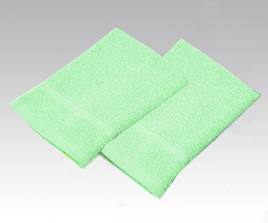 タオル （ライトグリーン）1袋（12枚入）画像