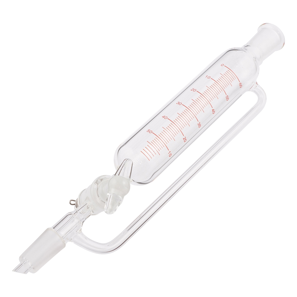 円筒分液ロート（平衡型・ガラスコック）　60mL画像