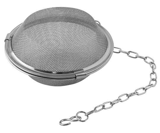 18-8ステンレス　ボール茶こし器　85mm画像