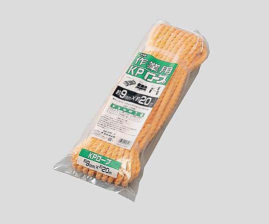 作業用ロープ（ビニロン・ポリエステル・ポリエチレン糸）　φ9mm×20m画像