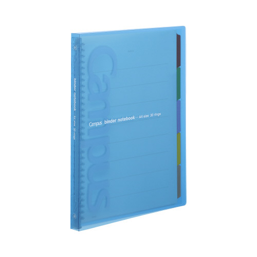 キャンパス　スライドバインダー（スリム）　Ａ４　青画像