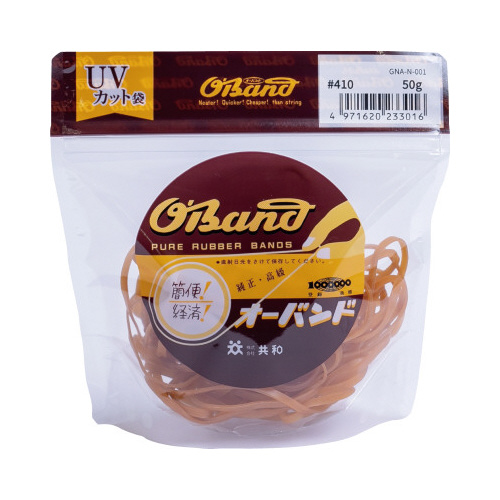 オーバンド　５０ｇ透明袋　＃４１０　アメ