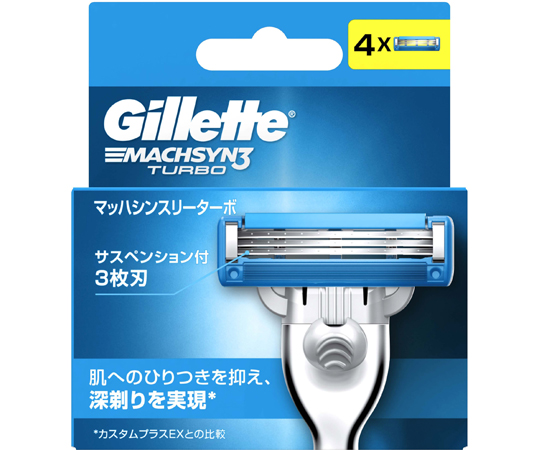 ジレット マッハシンスリーターボ 替刃 4個×72箱入画像
