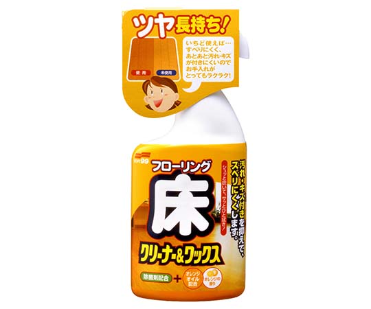 ツヤ長持ち　床クリーナー＆ワックス　400mL画像