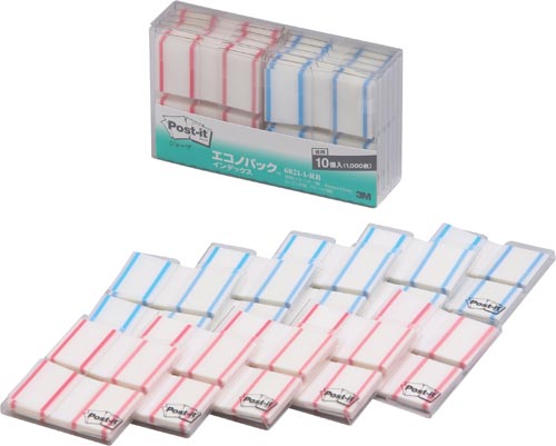 ポストイット　インデックス４４×２３　１０パック入画像