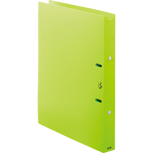 たすけあ 利用者ｶﾙﾃ ﾘﾝｸﾞﾌｧｲﾙ 厚幅 A4ﾀﾃ 背幅33mm ｸﾞﾘｰﾝ 1冊画像