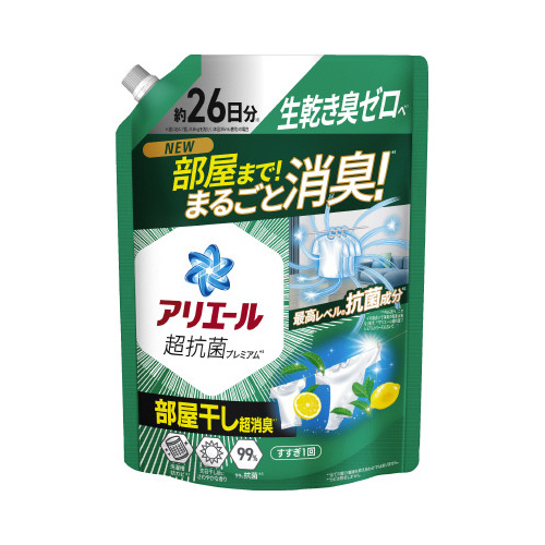 アリエールジェル部屋干しプラス　替　６２５Ｇ画像