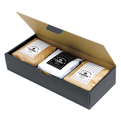 インナーガゼット袋兼用ギフト箱　３Ｐ　紺画像