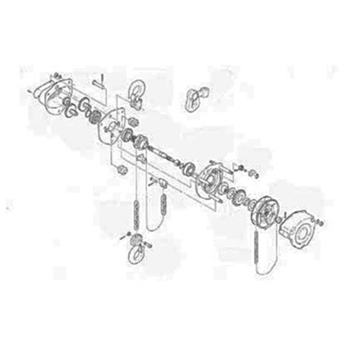 CB025用部品 ﾌｯｸﾗｯﾁ組 1個画像