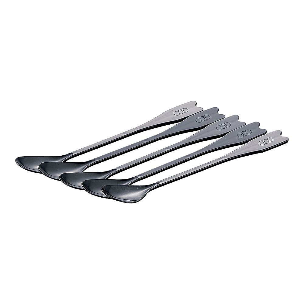 ロングマドラースプーン（500本入）　黒画像