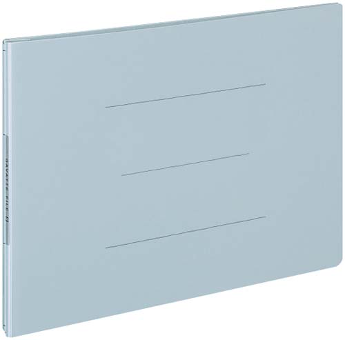 ガバットファイルストロングタイプ　Ａ４横　青１０冊画像