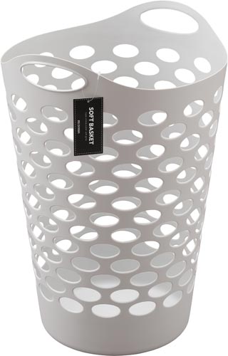 ソフトバスケット　アッシュグレー画像