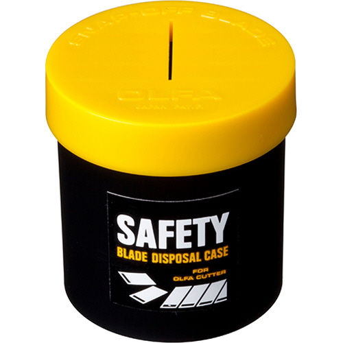 安全刃折処理器 ﾎﾟｷ 黄黒 1個画像