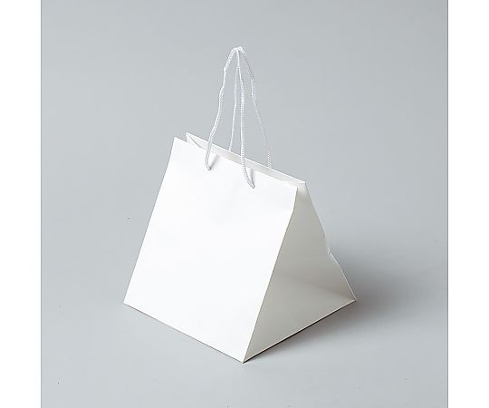 手提げ紙袋　アレンジバッグ　S　白　NEW　10枚画像