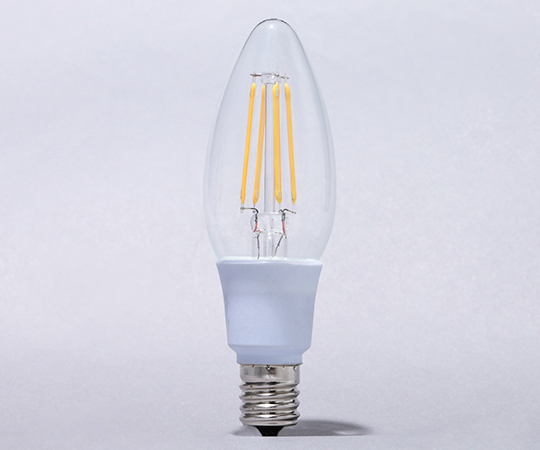 LEDフィラメント電球 E17 40形相当 電球色 非調光