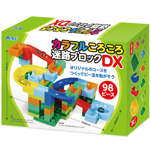 ｶﾗﾌﾙころころ迷路ﾌﾞﾛｯｸDX 1ﾊﾟｯｸ画像