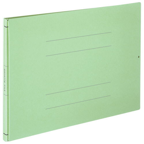 ｶﾞﾊﾞｯﾄﾌｧｲﾙ(活用ﾀｲﾌﾟ･紙製) A4ﾖｺ 1000枚収容 背幅14-114mm 緑 1冊画像