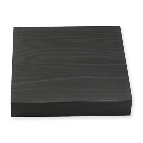 エフピコチューパ 仕出し弁当容器 紙ボックス一体型 75-75 黒木目 50枚画像