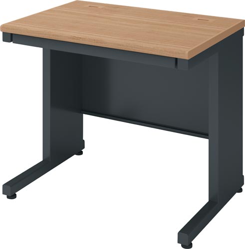 インベント平机奥行６００幅８００ラスティック脚ＢＫ