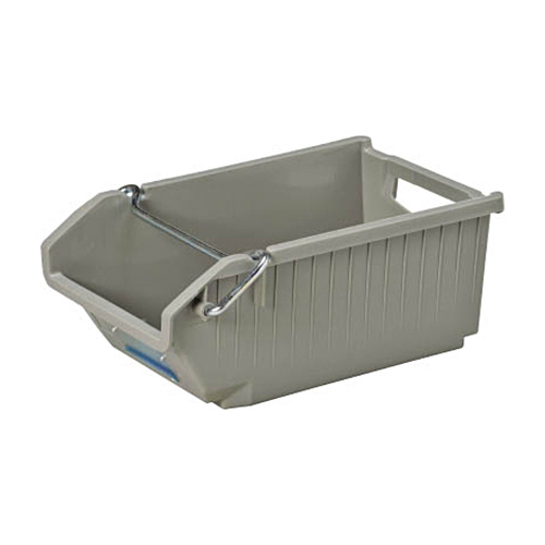 B型ｺﾝﾃﾅﾗｯｸ 外寸W351×D220×H145mm ｸﾞﾚｰ 1個画像