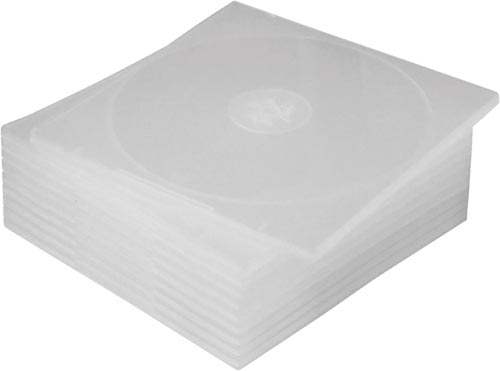 割れにくいＣＤ・ＤＶＤケース　ＰＰ製　１０枚入画像