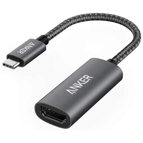 ANKER PowerExpand+ USB-C&HDMI 変換ｱﾀﾞﾌﾟﾀ ｸﾞﾚｰ 1個