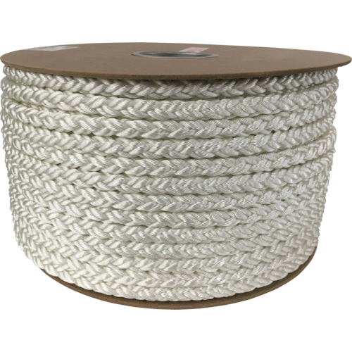 ﾎﾟﾘｴｽﾃﾙｸﾛｽ係留ﾄﾞﾗﾑ巻 12φ×100m 白 1巻画像