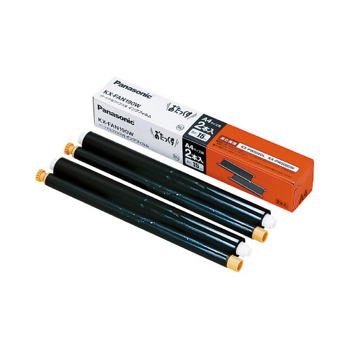 ＦＡＸ用純正インクフィルム　ＫＸ－ＦＡＮ１９０Ｗ画像