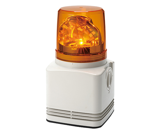 LED回転灯付電子音報知器　黄画像