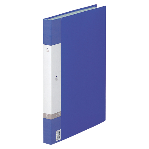 ﾘｸｴｽﾄ ｸﾘﾔｰﾌﾞｯｸ B4ﾀﾃ 40ﾎﾟｹｯﾄ 背幅32mm 青 1冊画像