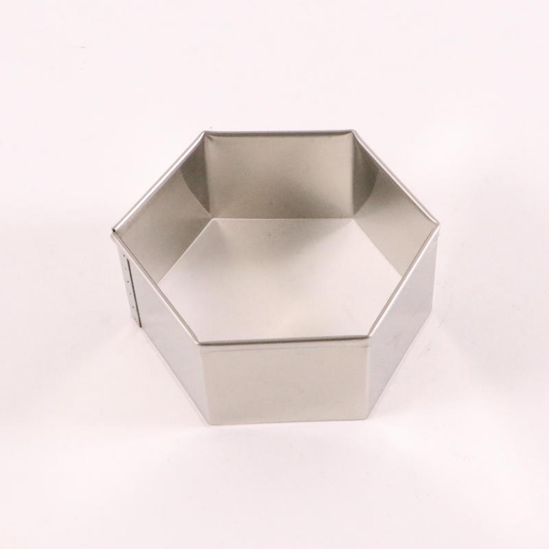 製菓用型 たかもりの18-8パテ抜 亀甲 No.11 89mm たかもり画像