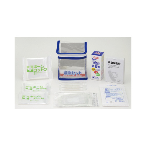 ケアハート　応急処置セット　ポーチタイプ　６セット画像