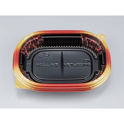 シーピー化成 弁当容器 BFNアルバ重4 晶葉 本体 発泡画像