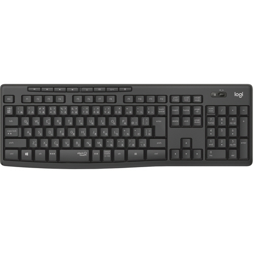 ｻｲﾚﾝﾄ ﾜｲﾔﾚｽｷｰﾎﾞｰﾄﾞ K295 ｸﾞﾗﾌｧｲﾄ 1台