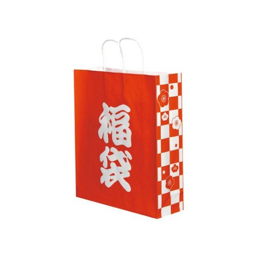紙手提袋 自動手提袋 HZ 梅市松 福袋 パックタケヤマ画像