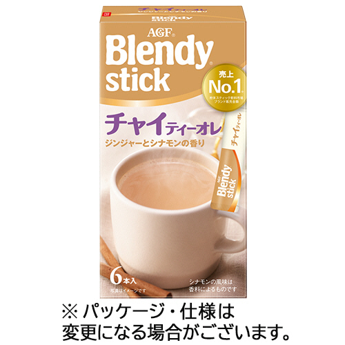 ﾌﾞﾚﾝﾃﾞｨ ｽﾃｨｯｸ ﾁｬｲﾃｨｰｵﾚ 1箱(6本)画像