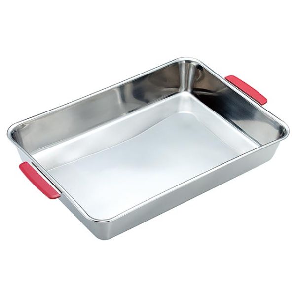 UK カラー取手付 角バット 水色 21枚取 YUKIWA画像